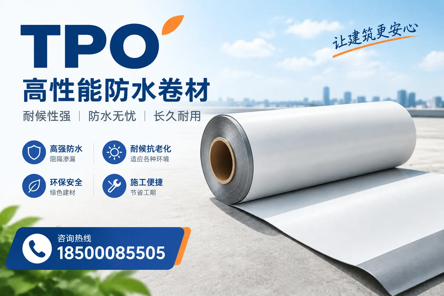 TPO材料在保亭的应用及其优势解析